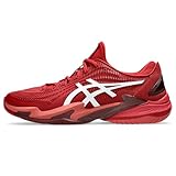 ASICS Herren Court FF 3 Novak Sneaker, Cranberry/White, 44.5 EU