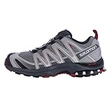 Salomon XA Pro 3D Herren Trailrunning- und Wanderschuhe, Outdoor-bereit, Grip, Dauerhafter Schutz, Monument, 43 1/3