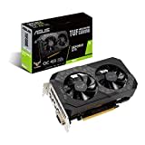 ASUS TUF Nvidia GeForce GTX 1650 4GB OC Edition Gaming Grafikkarte (GDDR6 Speicher, PCIe 3.0, 1x HDMI 2.0b, 1x DVI, 1x DisplayPort 1.4, TUF-GTX1650-O4GD6-GAMING)