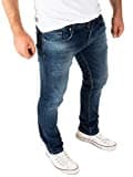 WOTEGA Justin - Slim Fit Herren Jeans Hosen - Stretch Jeanshose - Männer Stretchjeans Herrenhosen, Dunkelblau (Insignia Blue 194028), W30/L32