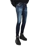 Diesel Gracey-NE 069JX Damen Jeans Hose JoggJeans Slim Skinny (as3, Waist, Numeric_27, Regular, Regular, Blau)