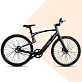 trends4cents Urtopia Smartes Voll-Carbon E-Bike Gr. L, Modell Sirius (schwarz orange) 35Nm Blinker Projektion Anti Diebstahl Navi App Sprachsteuerung KI Ultraleicht