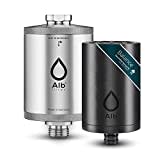 Alb Filter® Balance Duschfilter für gesunde Haut & Haare Edelstahl Natur