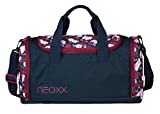 neoxx Champ Sporttasche Pixel in My Mind - Tasche aus recycelten PET-Flaschen, Trainingstasche für Mädchen und Jungen, Reisetasche für Sport und Schule