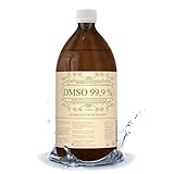 DMSO 1000ml 99,9% pharmazeutische Qualität & Reinheit - DMSO Dimethylsulfoxid ph. EUR unverdünnt in lichtgeschützter Braunglas Apothekerflasche - DMSO 99,9% 1 Liter