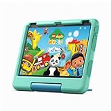 Fire HD 10 Kids-Tablet (Neueste Generation), für Kinder ab dem Vorschulalter | Mit brillantem 10-Zoll-Display, Kindersicherung und 2 Jahren Sorglos-Garantie | Version 2023, 32 GB, grün