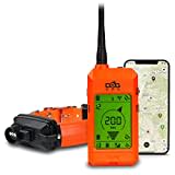 DogTrace GPS X30B Hundeortungsgerät für die Jagd, bis zu 13 Hunde, mit Tasche, Orange