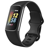 Fitbit Charge 5 by Google, Gesundheits- und Fitness Tracker Damen / Herren, bis zu 7 Tage Akkulaufzeit, Tagesform-Index, 20+ Trainningsmodi, EKG-Funktion & Stressmanagement, Fitnessuhr, Android / iOS