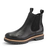 Travelin' Damen Chelsea-Stiefel Runa - Schwarz - 40