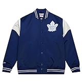 Mitchell & Ness NHL Heavyweight Satin Jacket - Toronto Maple Leafs, L