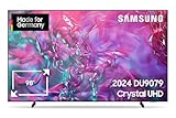 Samsung Crystal UHD 4K DU9079 Fernseher 98 Zoll, Samsung TV mit AI Supersize Picture Enhance, Motion Xcelerator 120 Hz, Crystal Prozessor 4K, Smart TV, KI TV, GU98DU9079UXZG, Deutsches Modell [2024]