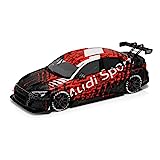 Audi 5022100351 Modellauto Sport Miniatur RS3 LMS, Modelljahr 2022, Maßstab 1:18, schwarz/rot/weiß