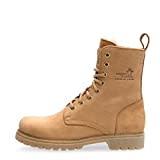 Panama Jack Damen Frisia Combat Boot, Camel, 41 EU