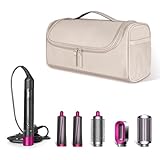 SITHON Reisen Tasche für Dyson Airwrap Styler, Tragbare Hülle Tasche für Dyson Airwrap Frisur-Werkzeug und umfangreichem Zubehör, Aufbewahrungstasche mit Haken Reisetasche für Airwrap Haarstyler