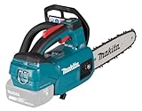 Makita DUC 254 Z 18 V Brushless Akku Kettensäge 25 cm Solo - ohne Akku und Ladegerät, Blau, Silber