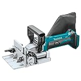 Makita DPJ180Z Akku-Nutfräse 18 V (ohne Akku, ohne Ladegerät), 11,4 cm L x 8,9 cm W x 40 cm H