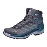 LOWA Damen Wanderschuhe Ferrox GTX Mid Ws 320679 Anthrazit/Rauchgrün 40