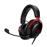 HyperX Cloud III – Kabelgebundenes Gaming-Headset, PC, PS5, Xbox Series X|S, abgewinkelte 53mm-Treiber, DTS, Memory-Schaum, Stabiler Rahmen, ultraklares 10mm-Mikrofon, USB-C, USB-A, 3,5mm