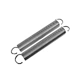 2x Garagentorfedern 375x48x5,3mm Garagentor Garage Zugfeder Paar Ersatz Feder Universal | 9 Größen zur Auswahl