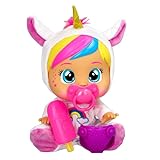 Cry Babies Loving Care Fantasy Dreamy | Interaktive Puppe, die echte Tränen weint, einen Pyjama trägt und 3 Accessoires enthält - Spielzeug und Geschenk für Mädchen und Jungen