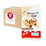 Ferrero Kinder Panecioc 6 x 290g(10 x 29g) mit Kakao- und Schokostückchen LeckererSnack mit Geschenk von Pere's Candy