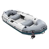 Intex Mariner 3 Inflatable Dinghy 3 Man Boat with Aluminium Oars and Pump