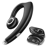 ESSONIO Freisprechanlage Bluetooth Ohr Headset Freisprecheinrichtung Für Auto Knochenschall Kopfhörer Mit Mikrofon Ergonomisches wasserdichte Business büro FahrtenVideos und Spiele-Apps