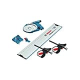 Bosch Professional Systemzubehör-Paket FSN OFA 32 KIT 800 (beinhaltet Führungsschiene mit Lochraster, Führungsschienenadapter, 2 Klemmzwingen, Zusatzadapter)