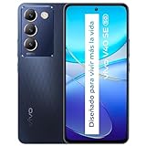 vivo V40 SE 5G Smartphone, Android-Handy, 8 GB + 256 GB, 120 Hz AMOLED-Display, 50 MP Dreifachkamera, 5000-mAh-Akku, Schwarz