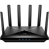 Cudy P5 5G AX3000 WiFi 6 Cpe Router, Dual Sim Zellulär, 4x4 Mimo, Abnehmbare Antennen, Vpn, Zerotier, Cloudfare