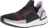 adidas Ultraboost 19 Damen, Schwarz/Soft Vision/Solar Red, 37 EU