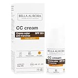 Bella Aurora | LSF 50+ Sonnencreme mit Pigmentflecken Abdeckung (Medium) | 30 ml | Lichtschutzfaktor 50+, Pigmentflecken Vorbeugung, Mittlerer Hautton