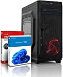 shinobee Ryzen7 Gaming PC mit 3 Jahren Garantie! AMD Ryzen7 4700 16-Thread Prozessor, 4 GHz | 16GB | 512 GB SSD | Geforce GTX 1650 4 GB DDR5 | DVD | Win11 Pro | WLAN | 6X USB 3.0 | MS Office | 6457