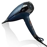 ghd Helios Haartrockner, professioneller Föhn für schnelles Styling und Fön Ergebnisse wie vom Friseur mit leistungsstarkem Motor Ionen Technologie für glänzende, glatte, Dunkelblau, Standard