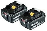 Makita BL1850B 18V LXT Lithium-Ion 5.0Ah Battery Twin Pack, Black