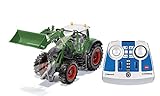 siku 6793, Fendt 933 Vario Traktor mit Frontlader, Grün, Metall/Kunststoff, 1:32, Ferngesteuert, Inkl. Bluetooth-Fernsteuerung und Zubehör, Steuerung via App möglich