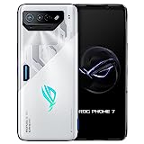 ASUS ROG Phone 7, EU Official, White, 512GB Storage and 16GB RAM, 6.78 Inches, Snapdragon 8 Gen 2.