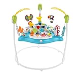 Fisher-Price GWD42 - Jumperedoo, 360-Grad-Drehspaß mit fröhlicher Musik, Lichtern und Geräuschen, für Babys und Kleinkinder