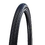 Schwalbe Grüner Marathon Reifen, Schwarz/reflektierend, 23-622 (28x0.90 | 700x23C)