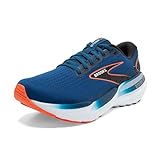 BROOKS Herren Glycerin Gts 21 Sneaker, Blue Opal/Black/Nasturtium, 44 EU