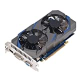 Geforce GTX 750 Ti 2 GB GDDR5 128 Bit PCI Express 3.0 X 16 Gaming-Grafikkarte, Kühlsystem mit Zwei Lüftern, DVI + VGA + HD-Multimedia-Schnittstelle