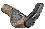 Ergon – GP3 Fahrradgriff | Ergonomisch mit Bar-End | Trekking, Touring, MTB | Regular | Large | Biokork