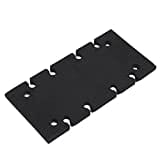 ChaRLes Sander Basisplatte Backing Pad Für Makita Bo3700 Bo3710 Bo3711 Sander Ersatzteil