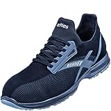 Atlas Unisex Runner 95 S3 ESD Sicherheitsschuh, Schwarz Grau Anthrazit, 43 EU