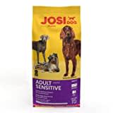 JosiDog Adult Sensitive (1 x 15 kg) | Adult | Premium Trockenfutter für empfindliche Hunde | besonders bekömmlich mit viel Geflügelprotein | glutenfrei | Powered by JOSERA | Hundefutter | 1er Pack