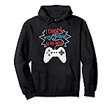 I Paused My Game To Be Here Video Game Controller Gift Pullover Hoodie