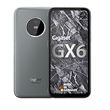 Gigaset GX6 - Outdoor Smartphone 5G - Militärstandard - staub- & wasserdicht IP68 - 6,6" FHD+ Display mit Gorilla Glass - 128GB+6GB RAM - 50MP Kamera - Schnellladen, Made in Germany, Titanium Grey