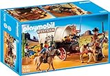 PLAYMOBIL 5248 Planwagen mit Überfall