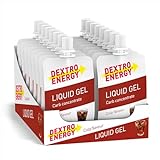 DEXTRO ENERGY LIQUID GEL COLA - 18x60ml (18er Pack) - Traubenzucker Konzentrat aus schnell verfügbaren Kohlenhydraten, Energy Gel, mit Coke Geschmack, Energy Riegel Alternative, für Ausdauersport