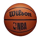 Wilson NBA DRV Outdoor-Basketball, Unisex-Erwachsene, Braun, 7